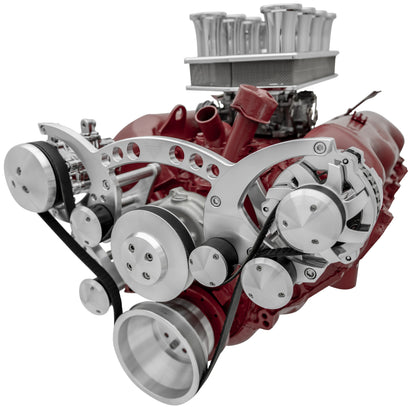 Chevy 348-409 Revolver Serpentine System - AC & ALT