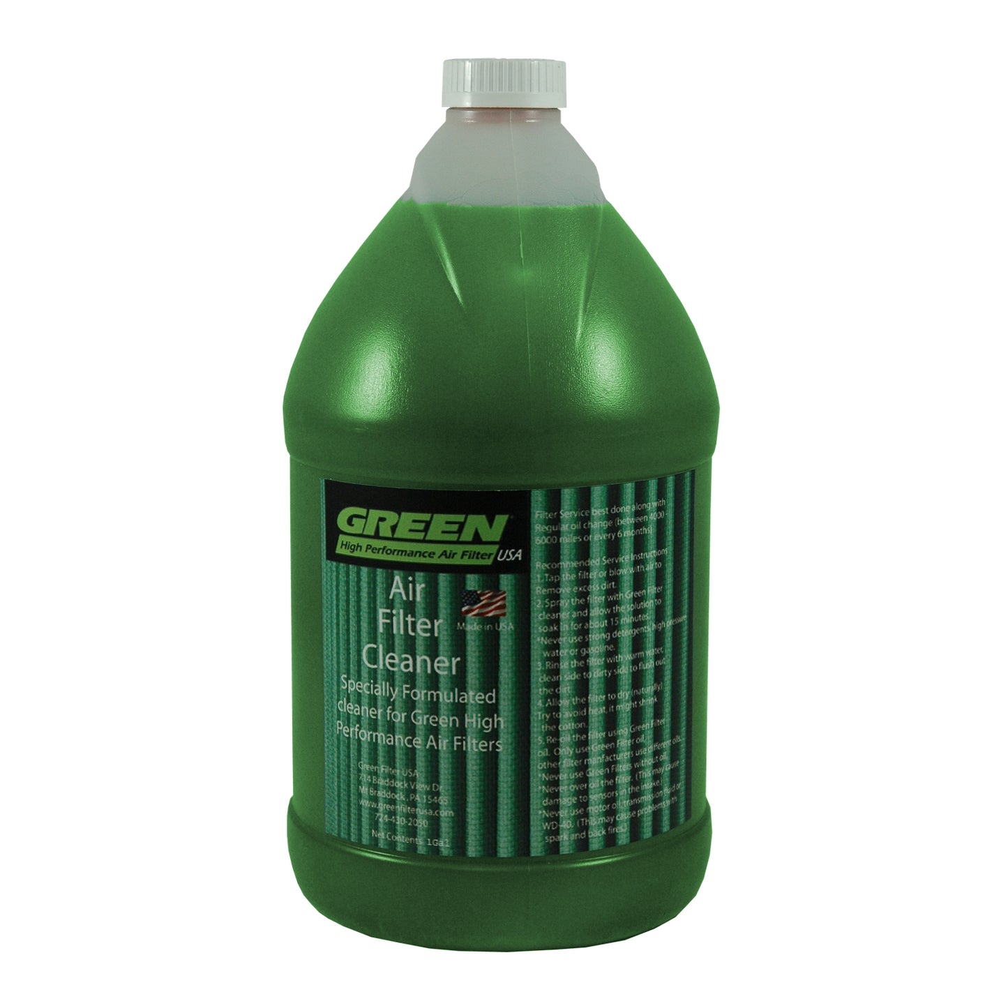 Green Filter USA - Air Filter Cleaner - 1 Gallon - 2140