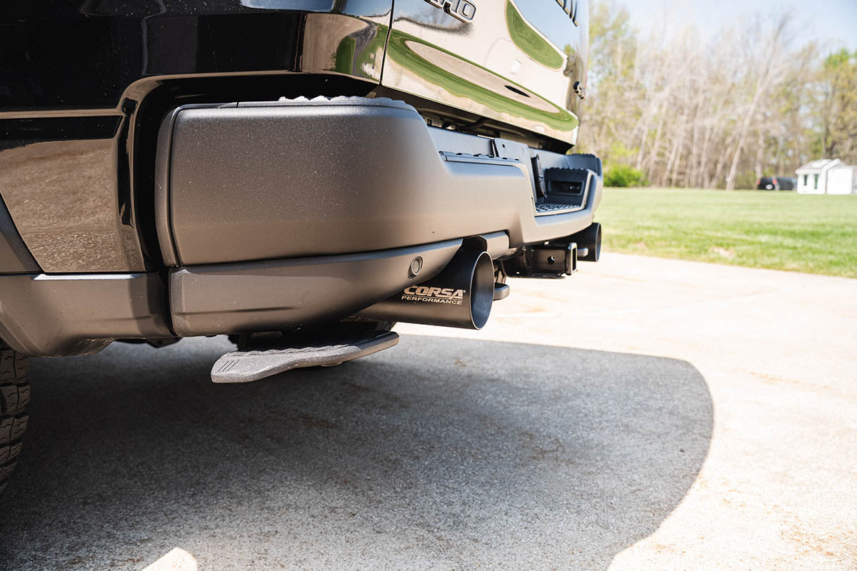 3.0in. True Dual Cat-back Exhaust System With Dual Rear Exit And Flat Cut 5.0in.