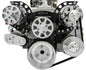 Small Block Chevy Black Onyx Sport Track Serpentine Kit (AC/PS/ALT)