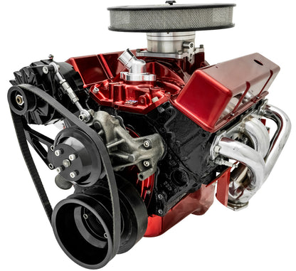 Small Block Chevy Sport Track Serpentine Conversion - ALT Only - Black