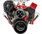 Small Block Chevy Sport Track Serpentine Conversion - ALT Only - Black