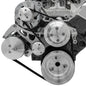 Small Block Chevy High Flow Serpentine Conversion Ultra - AC & ALT