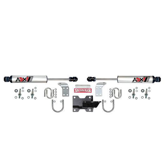 ADX 2.0 CNC Machined Polished Aluminum Dual Stabilizer Kit.