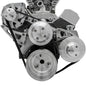 Small Block Chevy High Flow Serpentine Conversion - PS & ALT - Saginaw-Metric