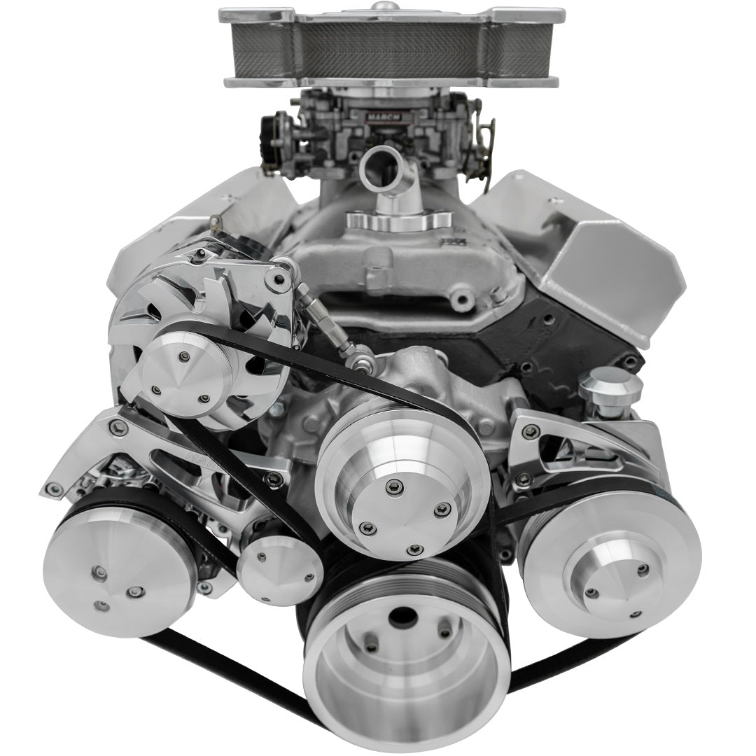 Big Block Chevy Serpentine Conversion Ultra - LWP - AC & PS - 508