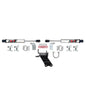 ADX 2.0 CNC Machined Polished Aluminum Dual Stabilizer Kit.