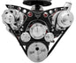 Big Block Chevy Revolver Serpentine System - PS & ALT - Billet-Key - Black Onyx
