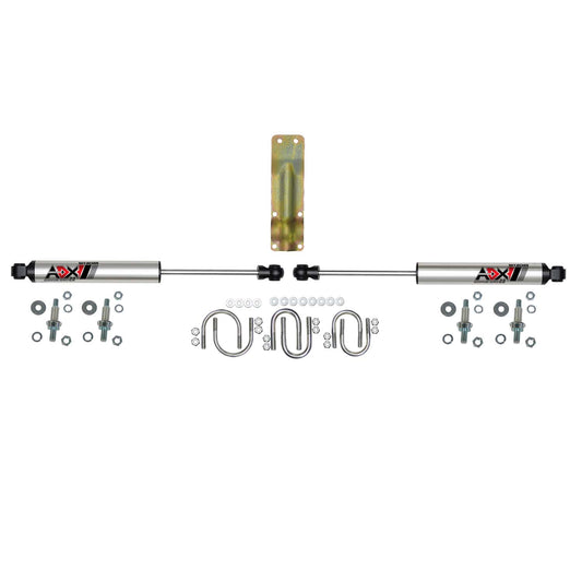 ADX 2.0 CNC Machined Polished Aluminum Dual Stabilizer Kit.