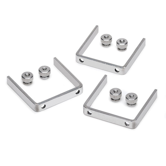 GAUGE BRACKET KIT 2-1/16 In.  ALUMINUM QTY 3