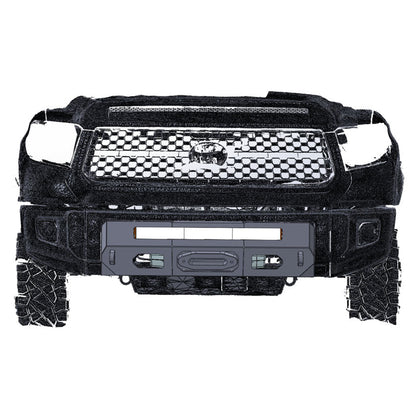 CHASSIS UNLIMITED PROLITE FRONT WINCH BUMPER - CUB990361