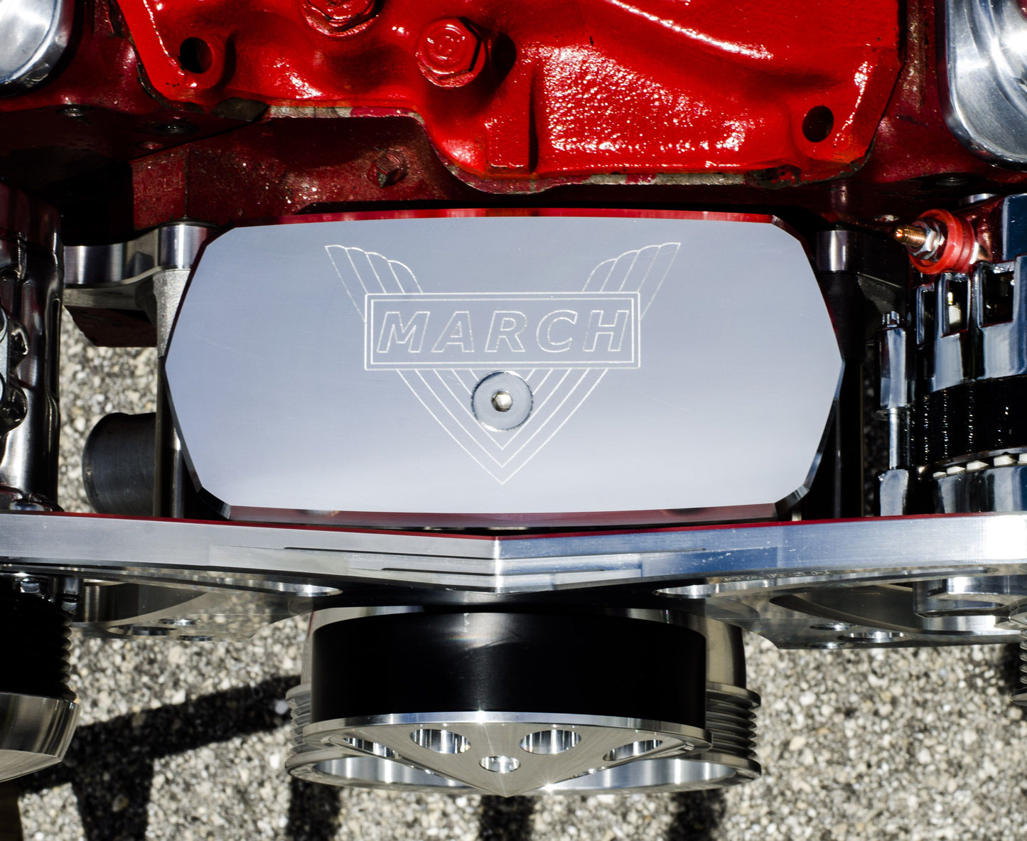 Small Block Chevy Short Water Pump Cover