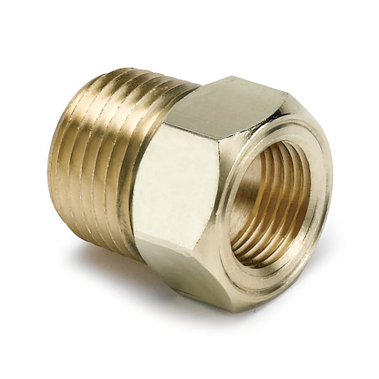 FITTING ADAPTER 1/2-1/16 In. NPT MALE BRASS FOR MECH.TEMP. GAUGE