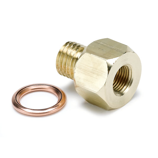FITTING ADAPTER METRIC M12X1.5 MALE TO 1/8 In. NPTF FEMALE BRASS