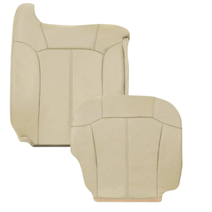 2000-2002 Chevy Tahoe/Suburban Seat Cover in Light Shale Tan: Choose From Variations
