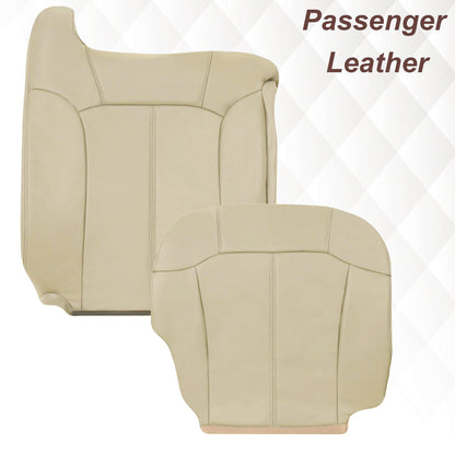 2000-2002 Chevy Tahoe/Suburban Seat Cover in Light Shale Tan: Choose From Variations