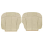 2000-2002 Chevy Tahoe/Suburban Seat Cover in Light Shale Tan: Choose From Variations