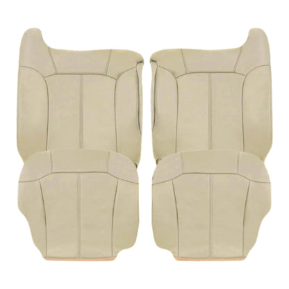 2000-2002 Chevy Tahoe/Suburban Seat Cover in Light Shale Tan: Choose From Variations