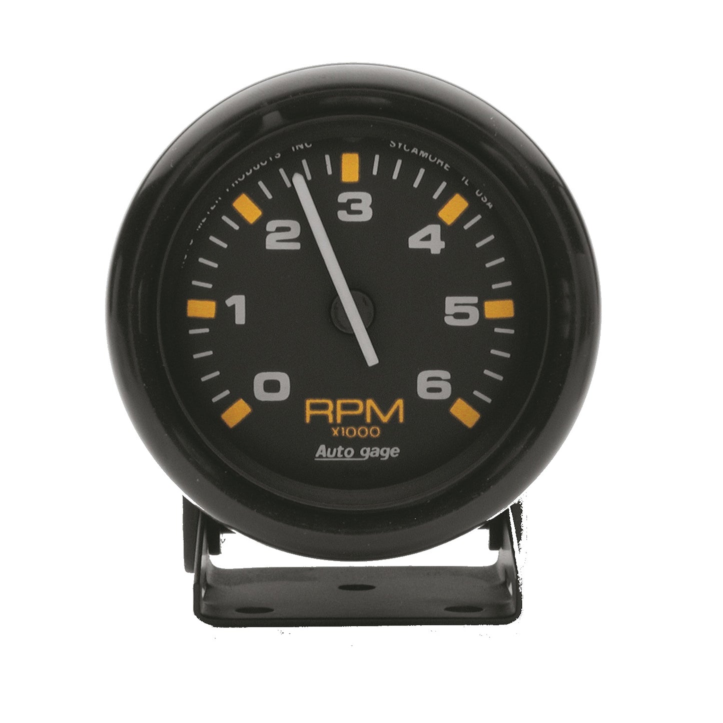 2-3/4 In. PEDESTAL TACHOMETER 0-6000 RPM AUTO GAGE