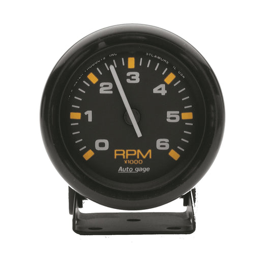 2-3/4 In. PEDESTAL TACHOMETER 0-6000 RPM AUTO GAGE