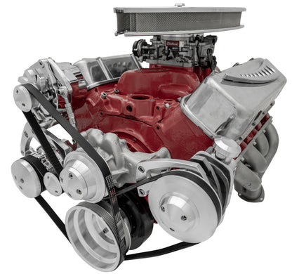 Big Block Chevy Serpentine Conversion - Chrome Accessories  AC & PS
