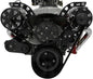 Big Block Chevy Sport Track Serpentine System - AC & ALT - Black