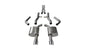 Corsa Performance 15-16 Dodge Charger SRT/Scat Pack/R/T 6.4L Polished Xtreme Cat-Back