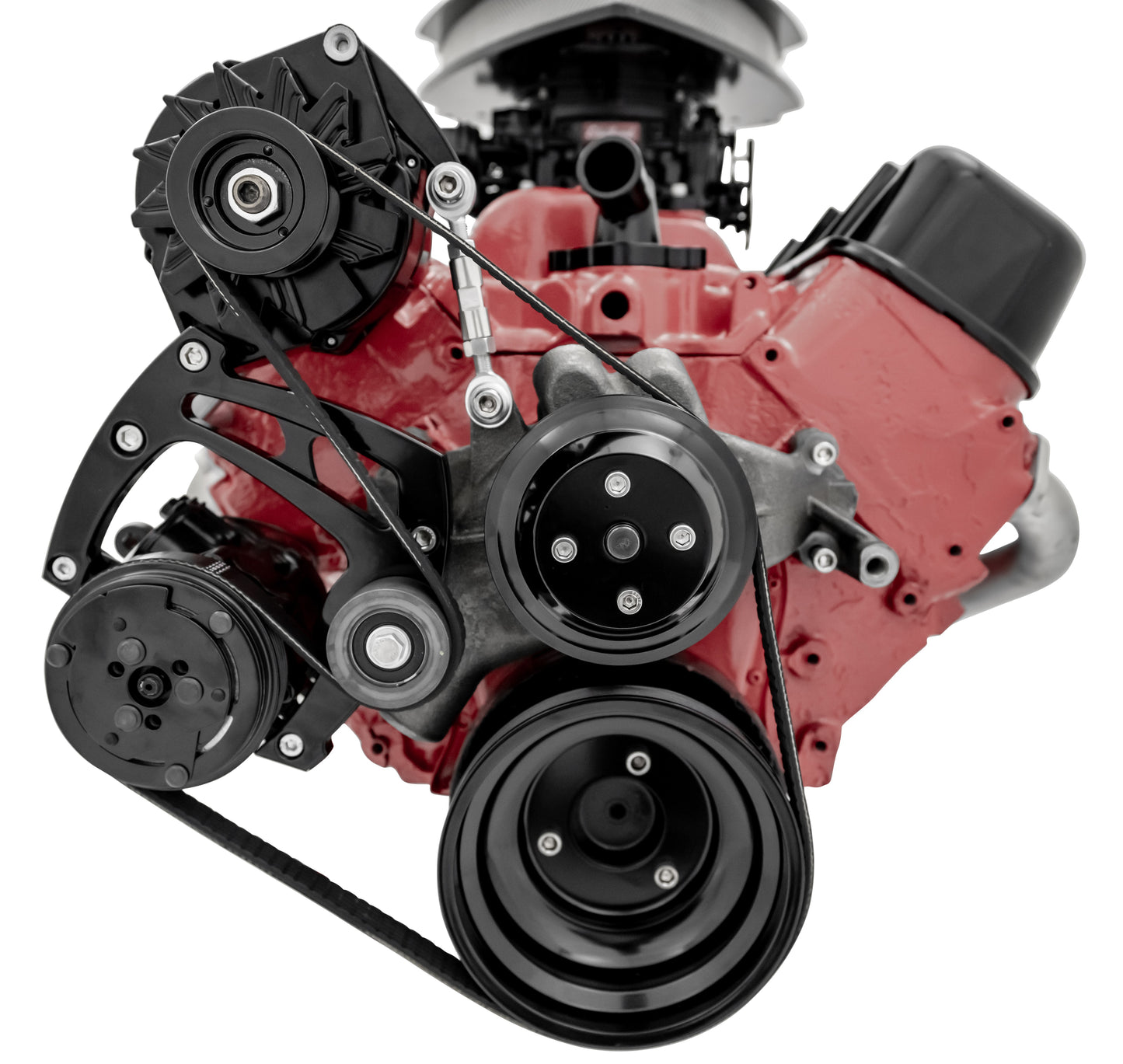 Big Block Chevy Sport Track Custom - AC & ALT - Black