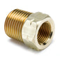 FITTING ADAPTER 1/2-1/16 In. NPT MALE BRASS FOR AUTO GAGE MECH. TEMP.