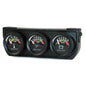 GAUGE CONSOLE OILP/WTMP/VOLT 1.5 In.  100 PSI/280 Fahrenheit/18V ELEC BLK DIAL BLK BZL AG