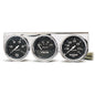 GAUGE CONSOLE OILP/WTMP/VOLT 2-5/8 In.  100 PSI/280 Fahrenheit/16V BLK DIAL CHROME BZL AG