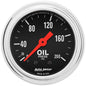 2-1/16 In. OIL PRESSURE 0-200 PSI TRADITIONAL CHROME
