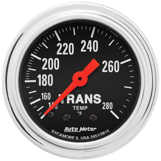 2-1/16 In. TRANSMISSION TEMPERATURE 140-280 Fahrenheit TRADITIONAL CHROME