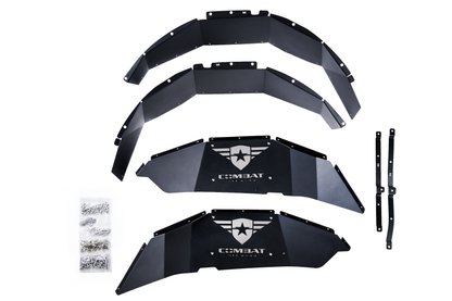 Jeep JL/JLU Battle Ready Aluminum Inner Fender Kit - Rear