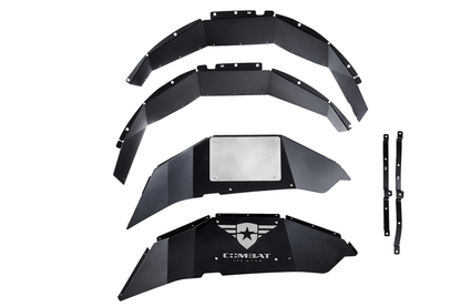 Jeep JL/JLU Battle Ready Aluminum Inner Fender Kit - Rear