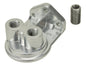 Single Ports Up 3/8" NPT Remote Filter Mount With 3/4"-16 Filter Threads