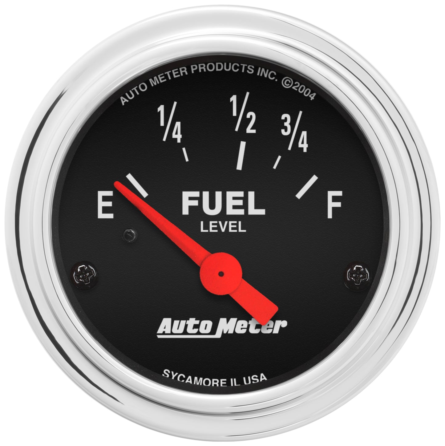 2-1/16 In. FUEL LEVEL 73-10 O TRAD. CHROME