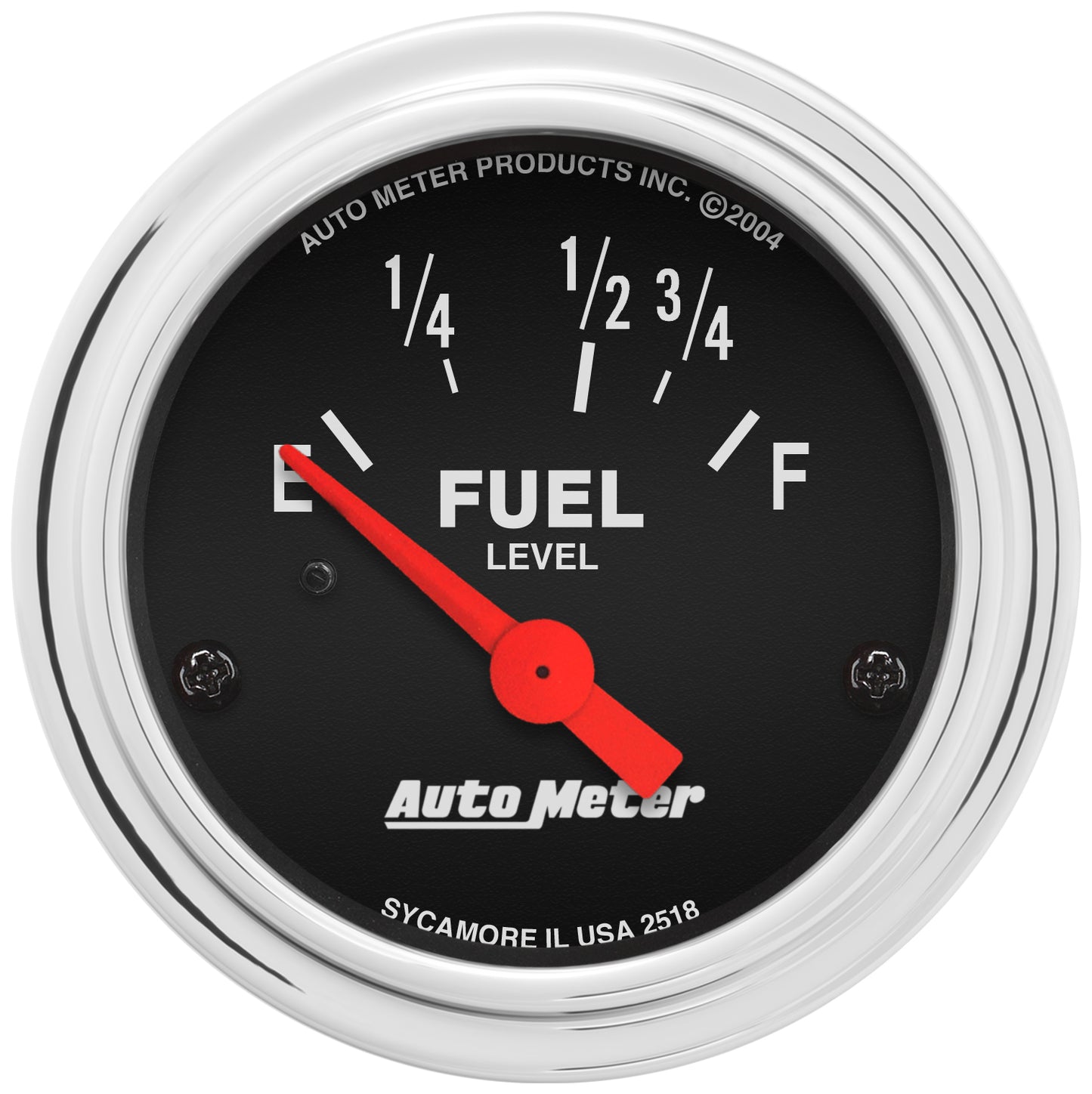 2-1/16 In. FUEL LEVEL 16-158 O TRAD. CHROME