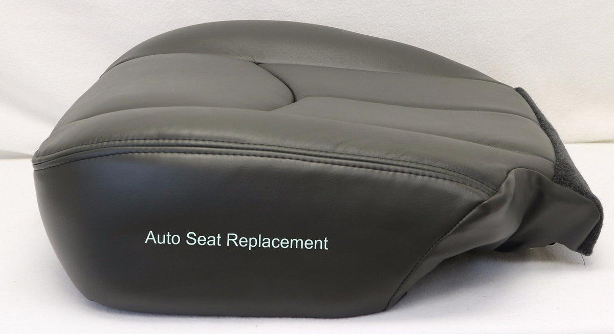 2003 2004 2005 2006 Chevy Silverado Driver Passenger Bottom Seat Cover Dark Gray