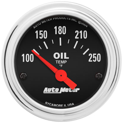 2-1/16 In. OIL TEMPERATURE 100-250 Fahrenheit TRADITIONAL CHROME