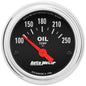 2-1/16 In. OIL TEMPERATURE 100-250 Fahrenheit TRADITIONAL CHROME