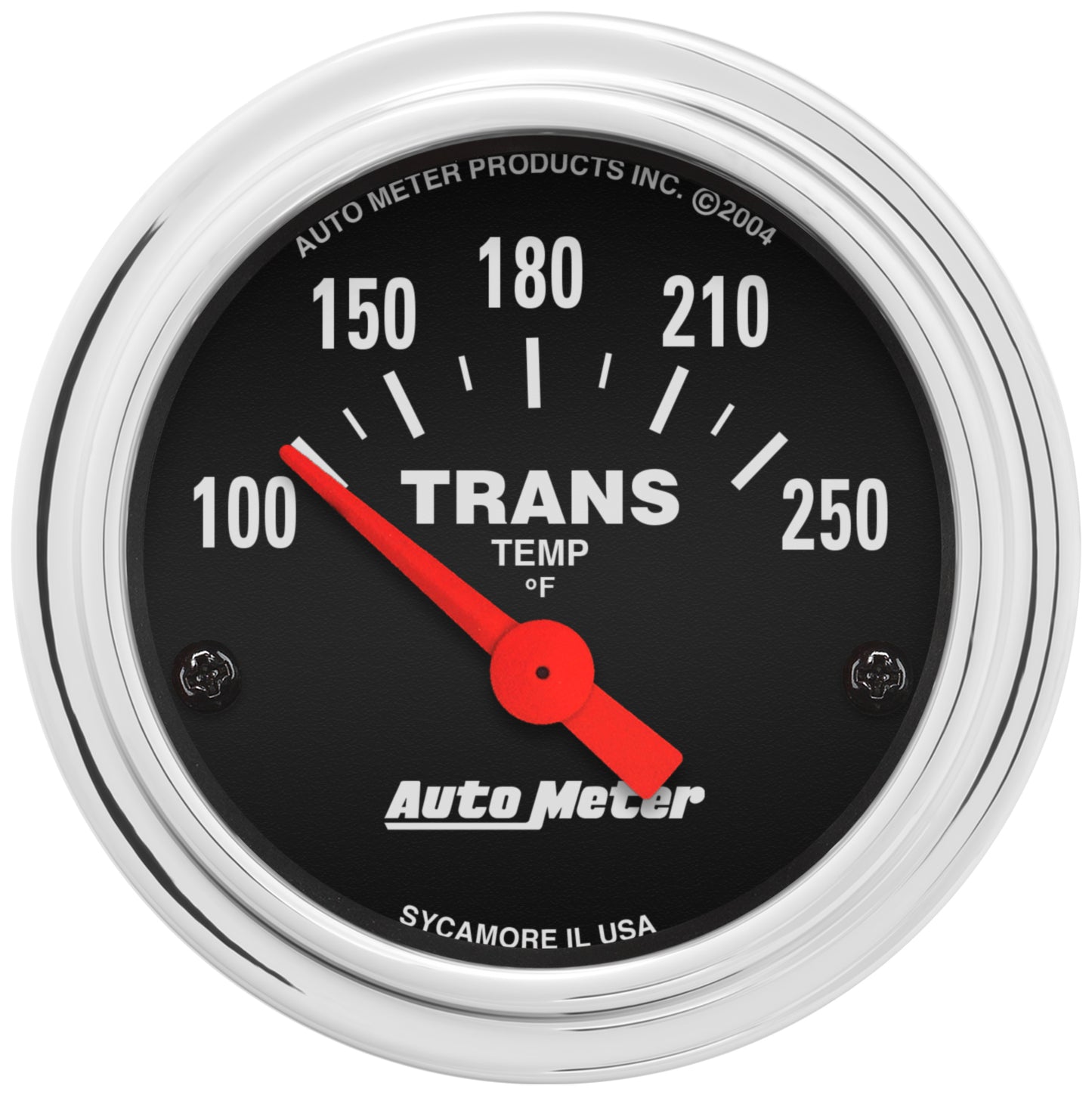 2-1/16 In. TRANSMISSION TEMPERATURE 100-250 Fahrenheit TRADITIONAL CHROME
