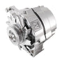 March Ultra Series 10SI Alternator  100 Amp  12V  1 Wire Install  Polished