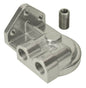 Single Left 1/2" NPT Port Filter Mount With 3/4"-16 Filter Threads