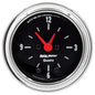 2-1/16 In. CLOCK 12 HOUR TRADITIONAL CHROME