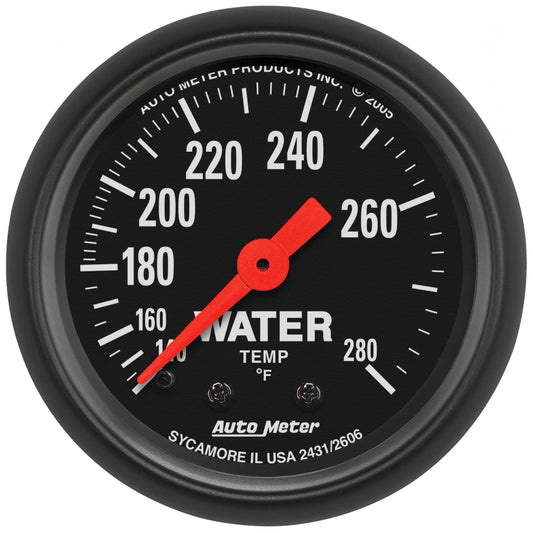 2-1/16 In. WATER TEMPERATURE 140-280 Fahrenheit Z-SERIES