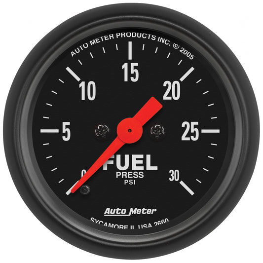 2-1/16 In. FUEL PRESSURE 0-30 PSI Z-SERIES
