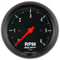 3-3/8 In. IN-DASH TACHOMETER 0-6000 RPM Z-SERIES