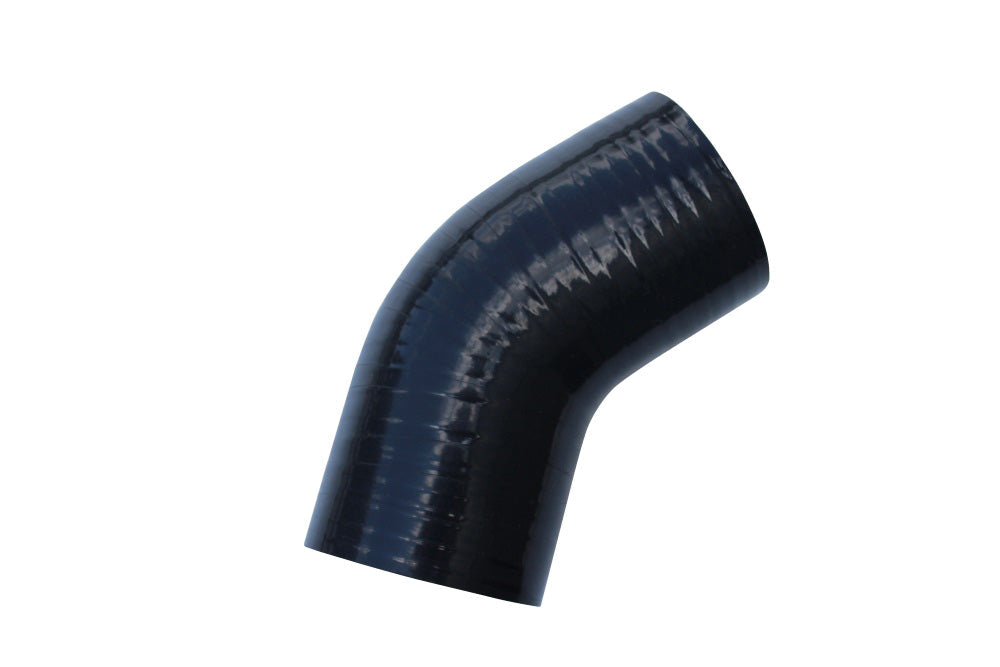 ISR Performance - Silicone Coupler - 2.75" 45 Degree - Black