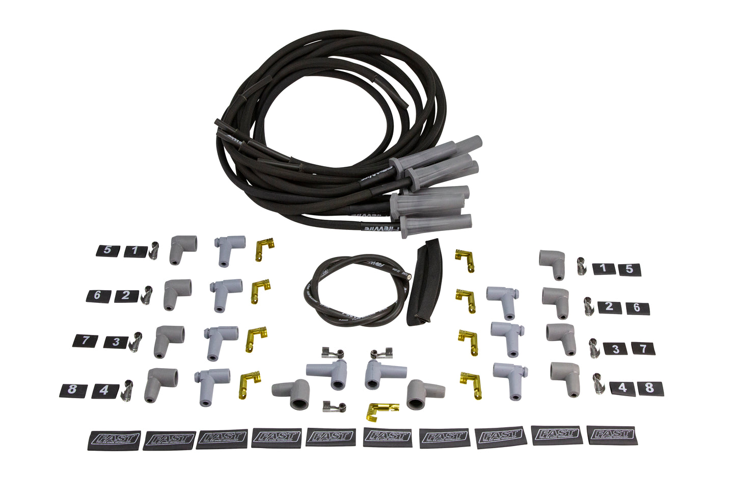 Firewire 8 Cyl Cut-To-Fit Wireset Kit W/ Heat Sleeve